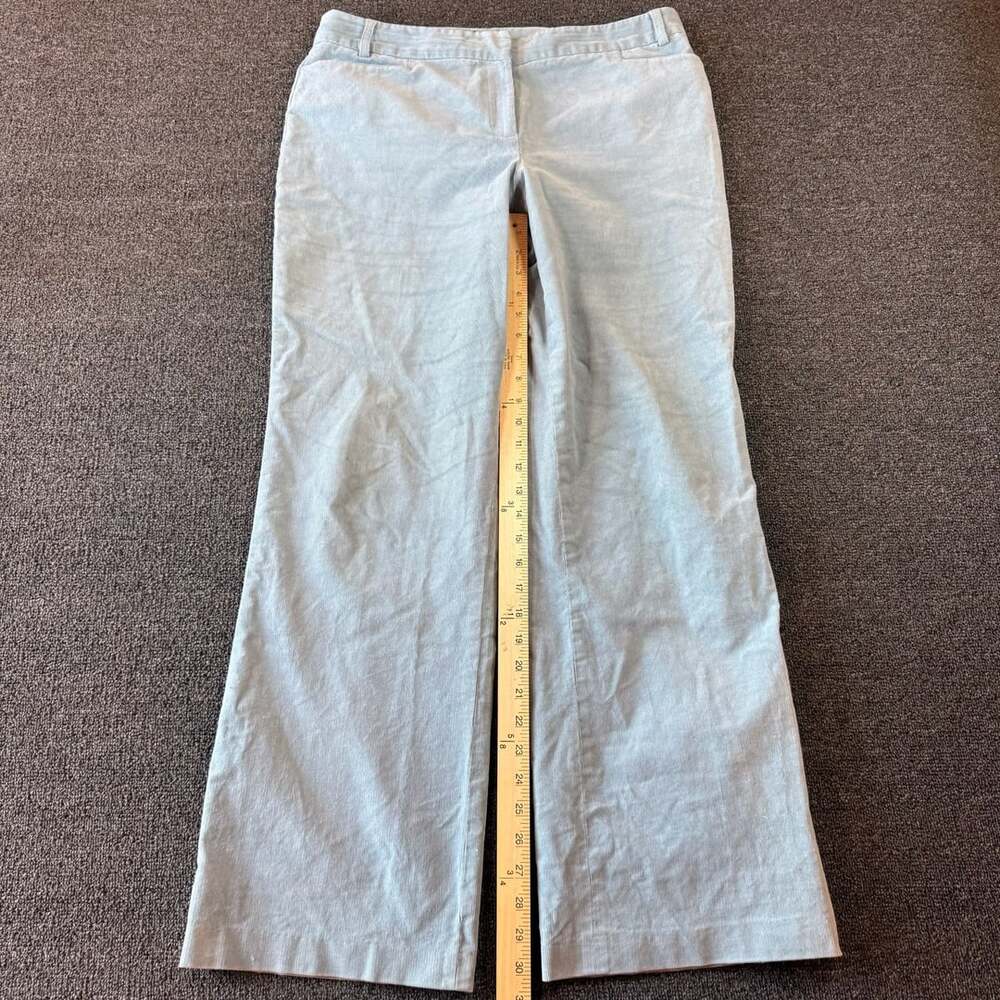 Madison Studio Corduroy Pants Size 14 Light Blue Cotton Spandex